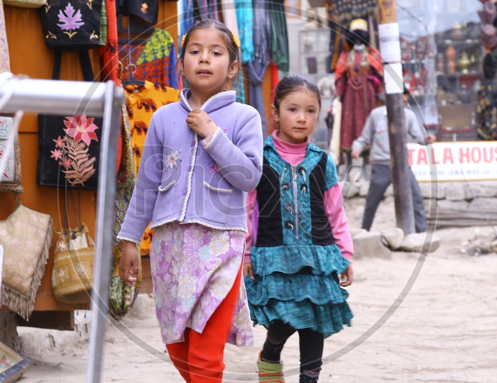 Kids on the Streets of Lamayuru