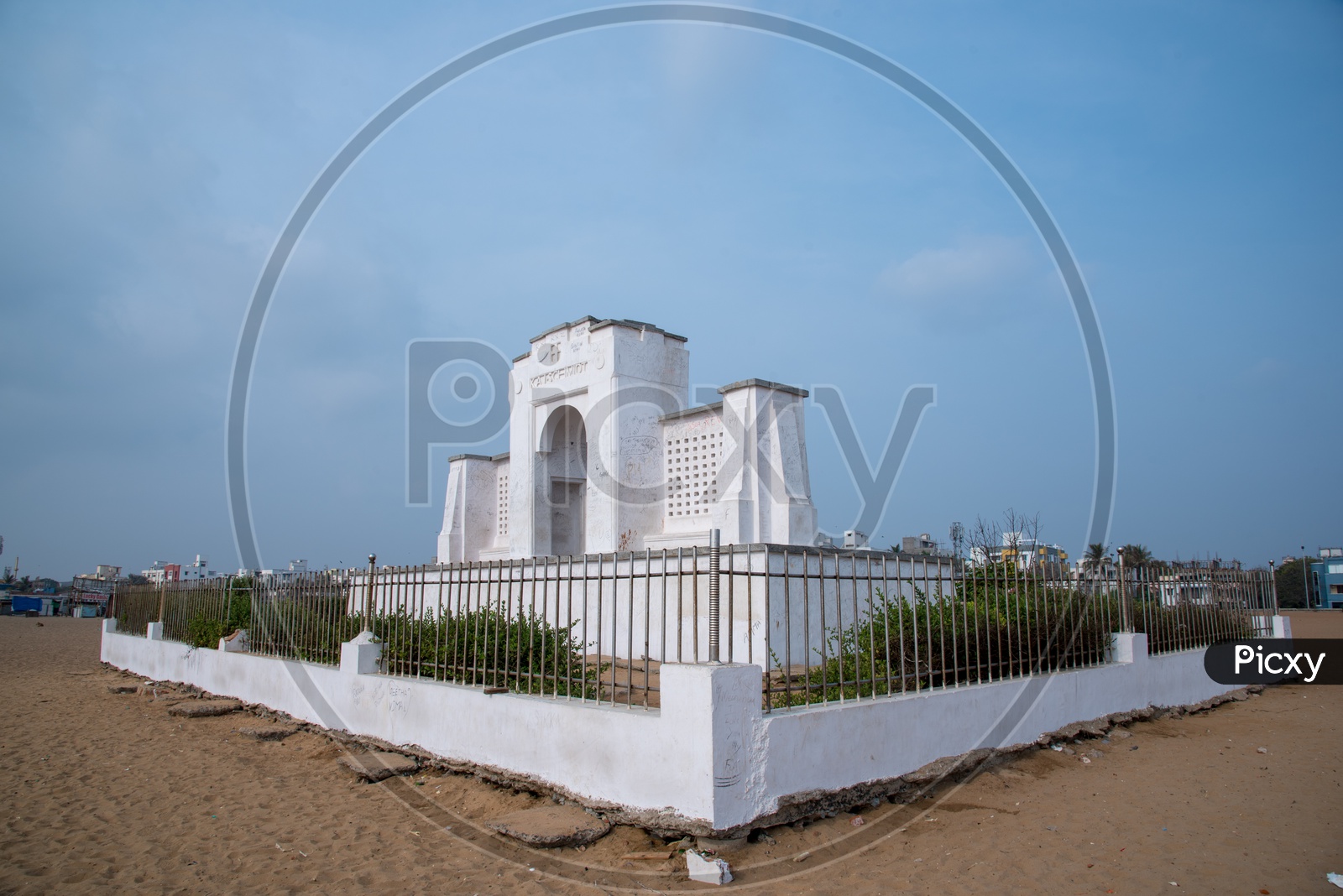 Karl Schmidt Memorial, Elliots Beach, Besant Nagar, Chennai, Tamil Nadu, India