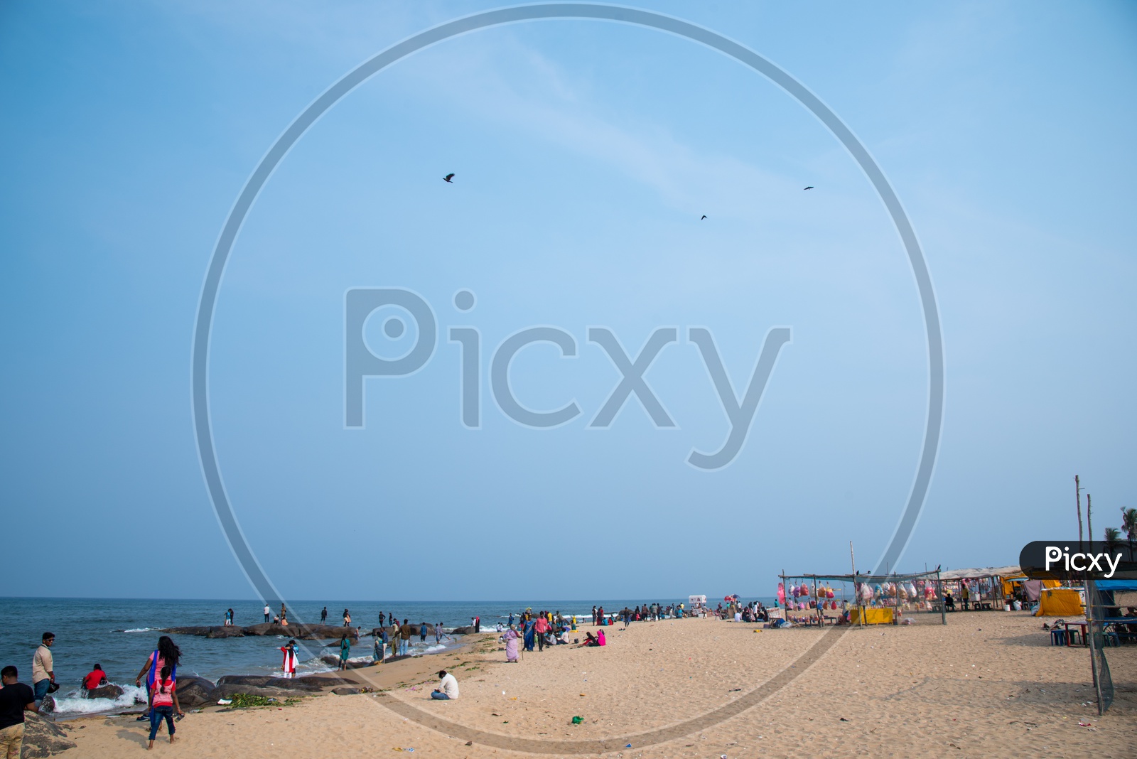 Kovalam Beach, Kovalam, Tamil Nadu, India