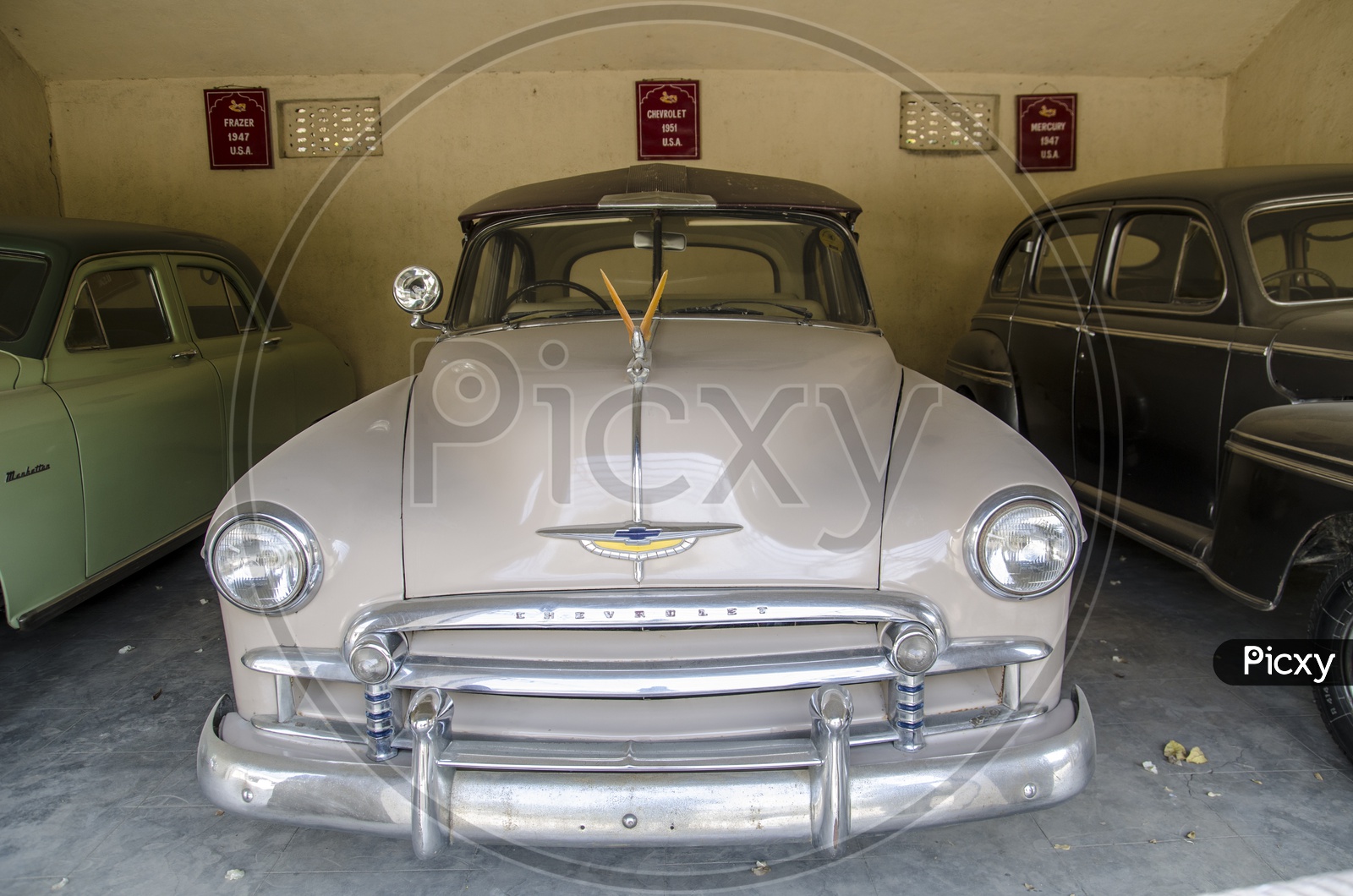 Chevrolet 1951 Model Car at Gondal State, Saurashtra