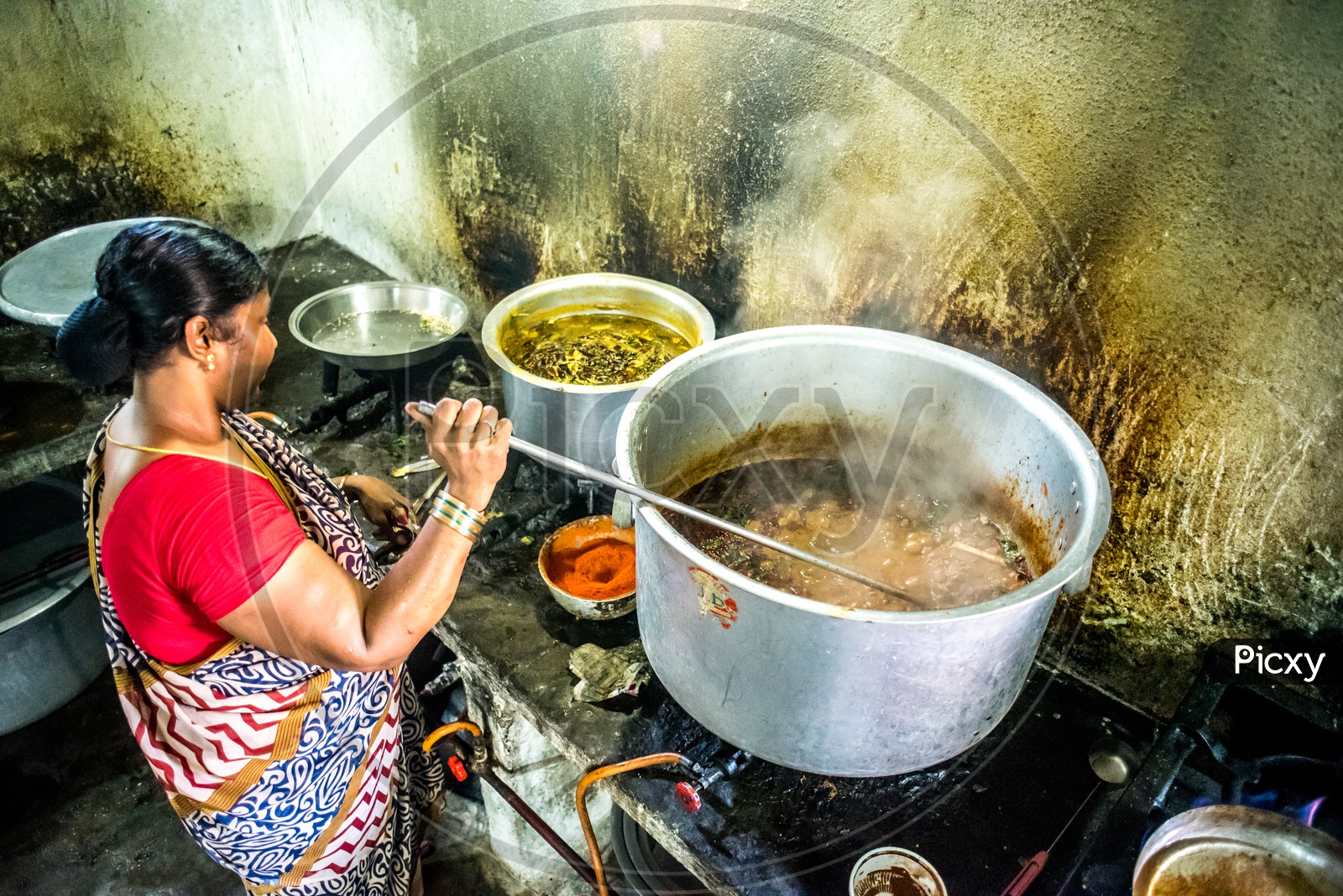 mutton curry in sea inn ( raju gaari dhaba )