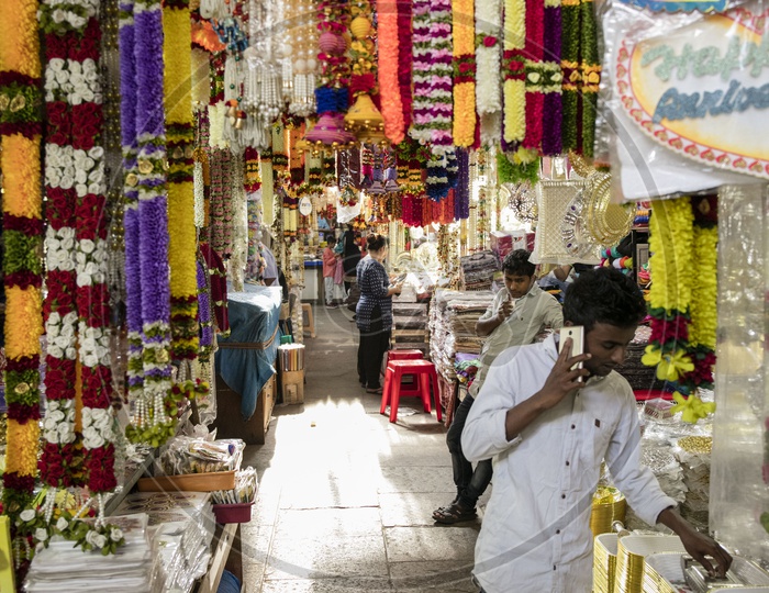 through the bazar, jayanagar market