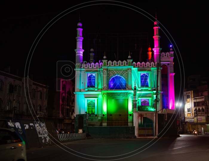 Jama Masjid at Siddiamber Bazaar