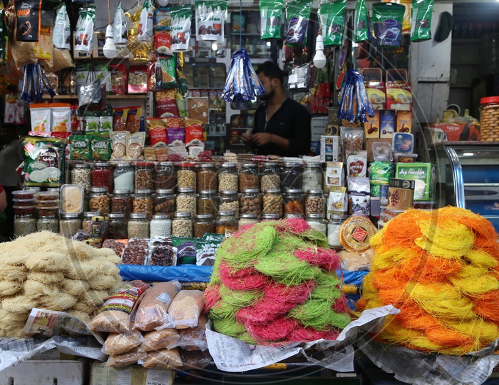 Dry fruita shop at Paka bazar