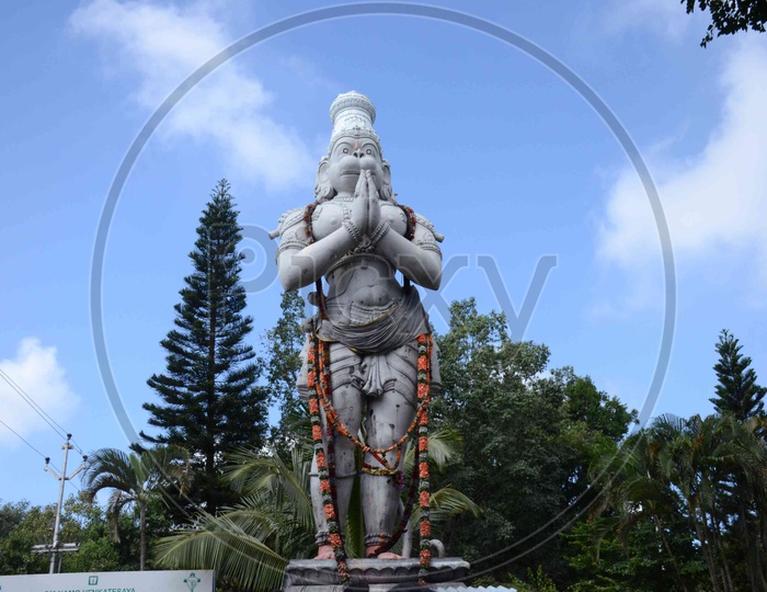 Hanuman Statue at TTD