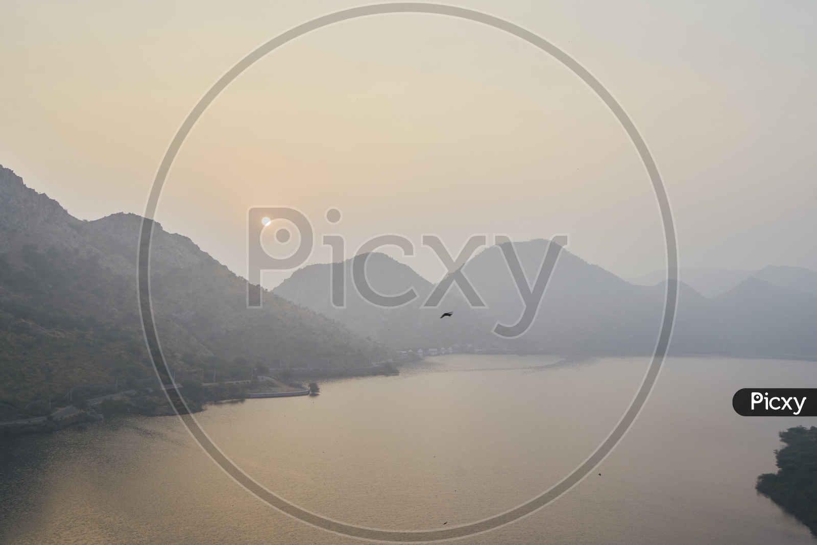 Views by Badi Lake Udaipur