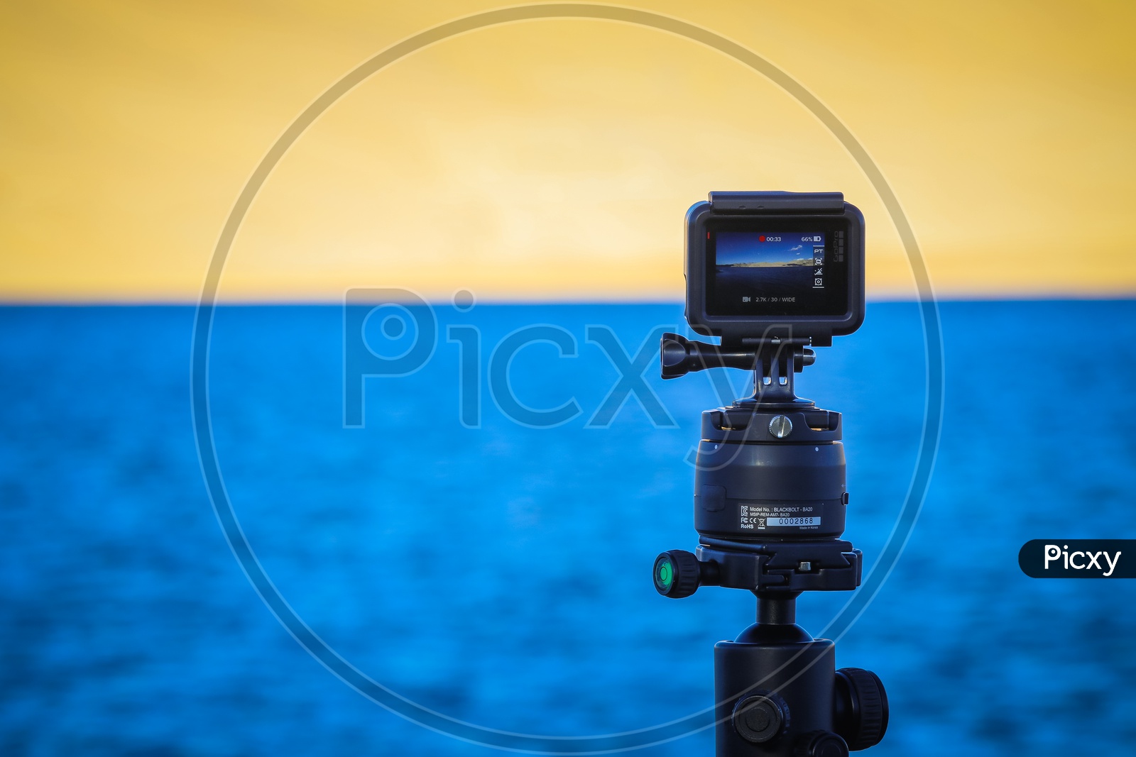 Shooting Pangong Tso Lake. with GoPro Camera