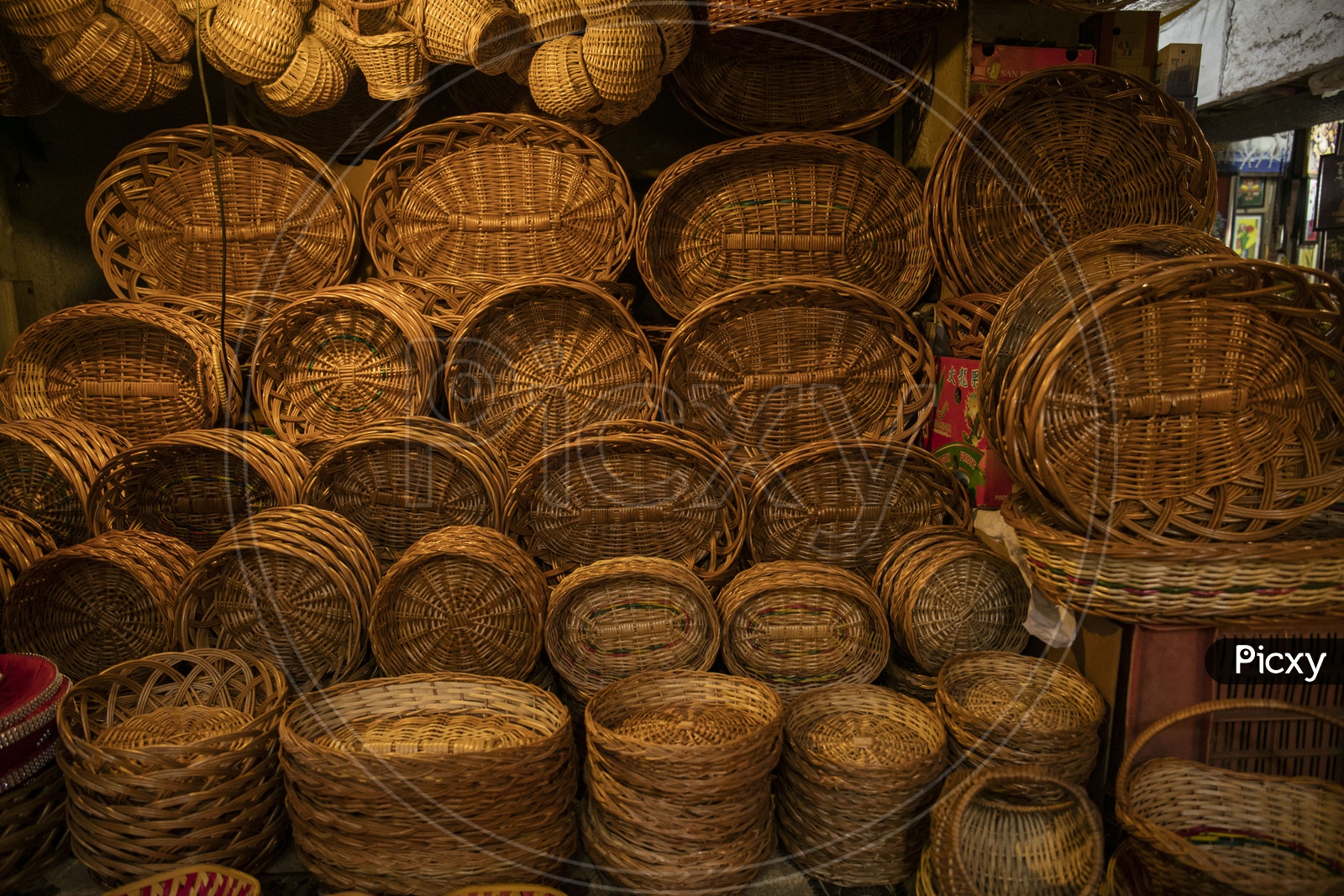 baskets,jayanagar market