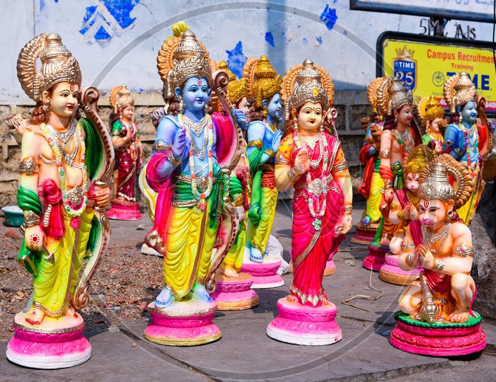Sri Ram Navmi - Idols for sale.