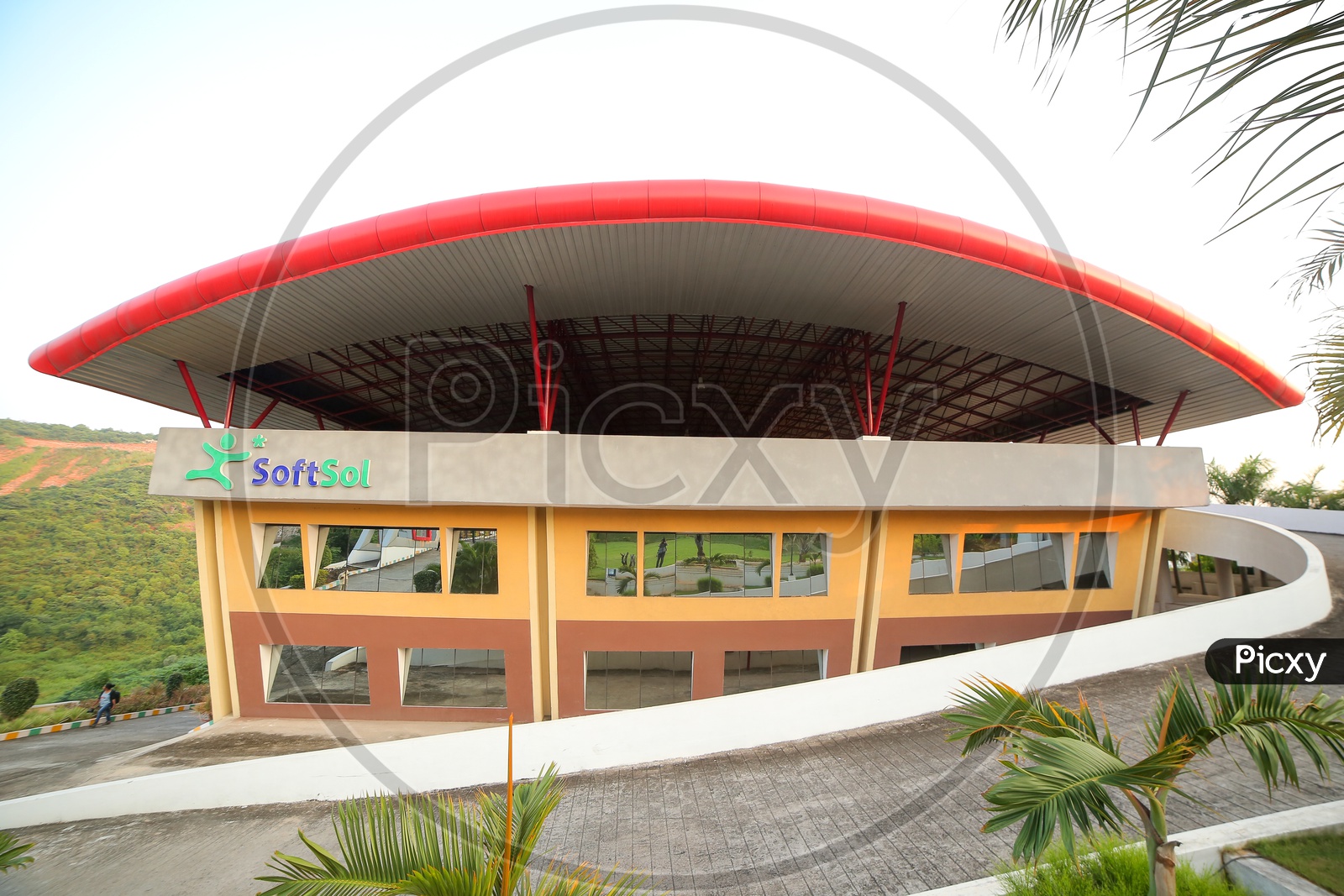 Soft Sol Software company building at Vizag IT Hills