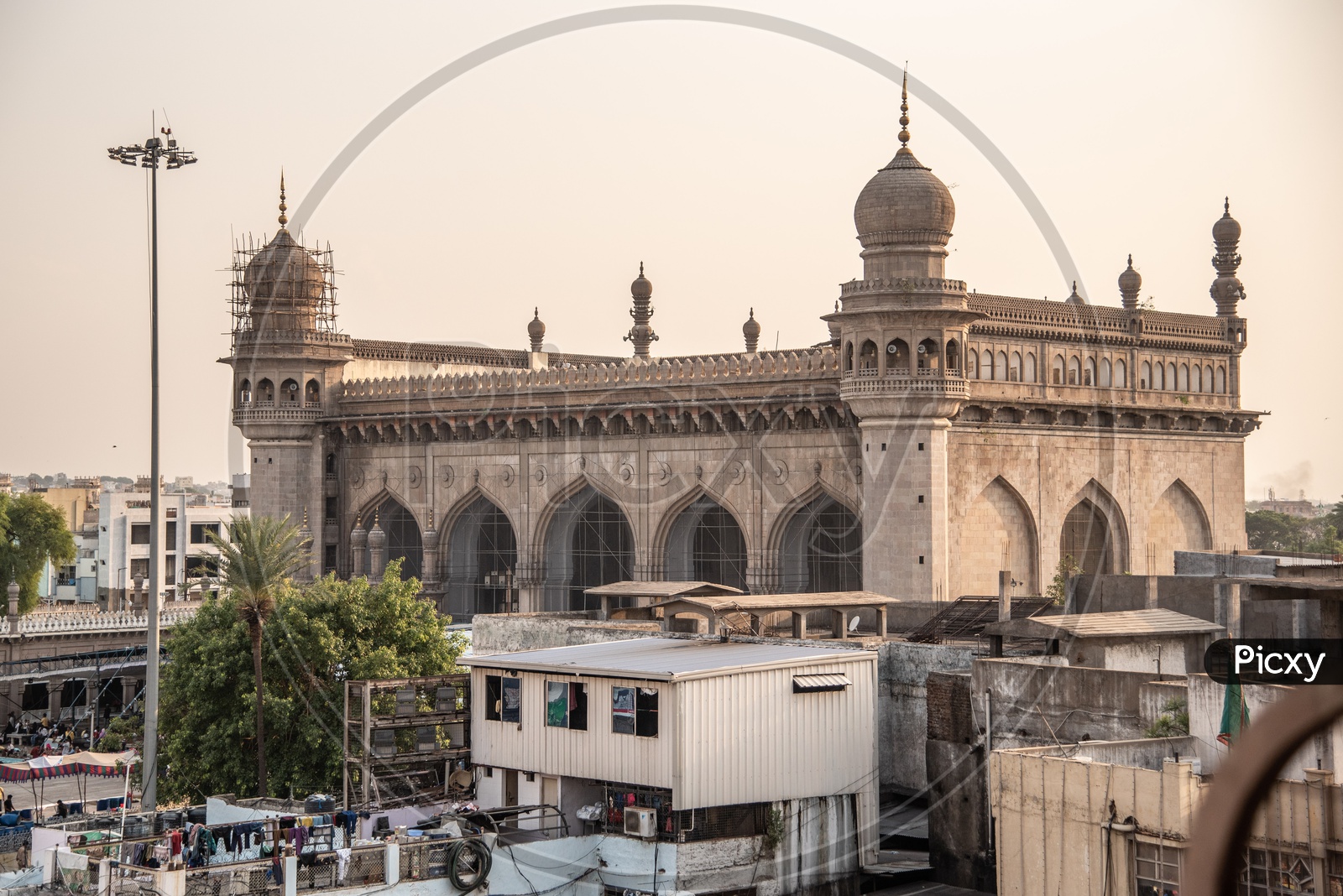 Mecca Masjid view from Charminar