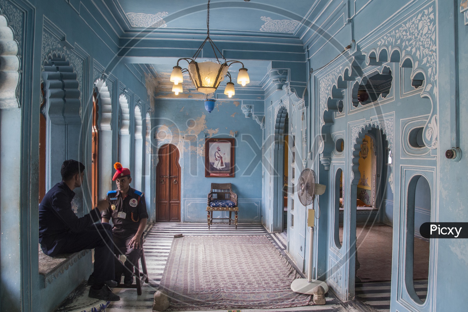Security at Udaipur Palace