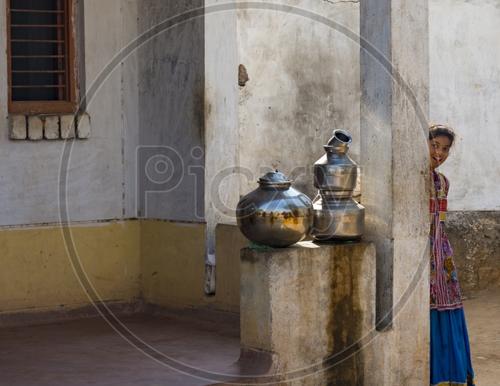 Girl in Sumarsar Sekh Village, Kutch