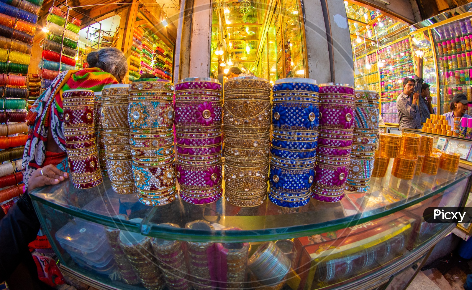 Laq Bangles or Bangles made of Laquer