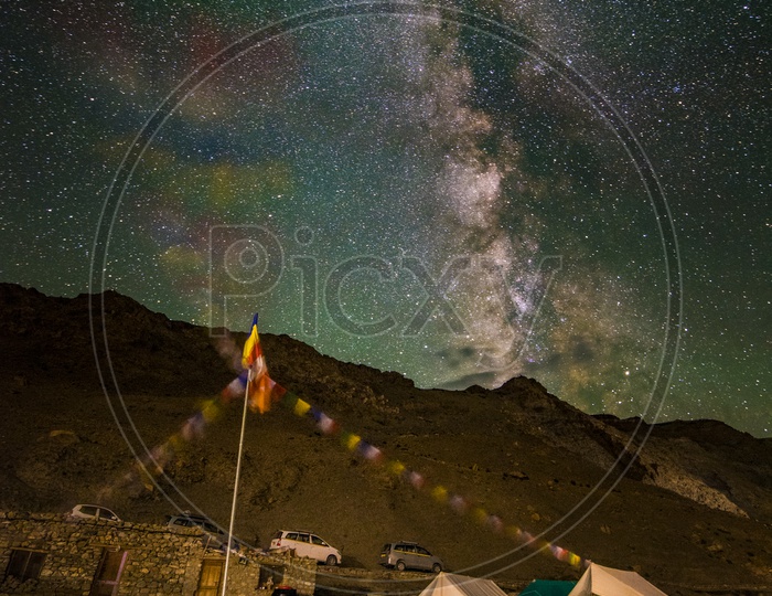 Star Gazing at Tso Morriri Lake, Ladakh