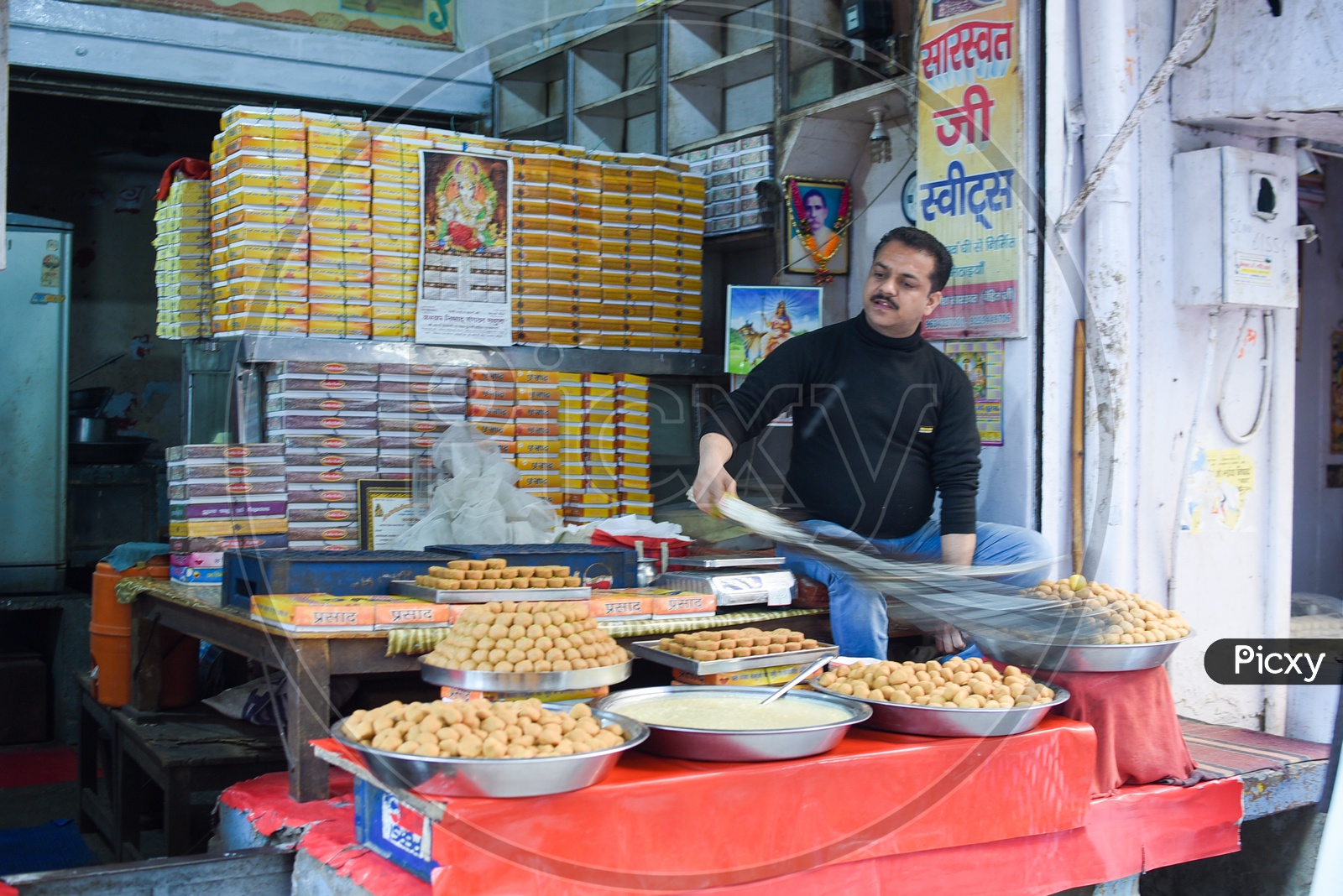 Sweets Shop in Vrindavan