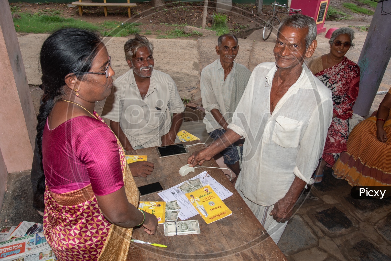 NTR Bharosa Pension Scheme beneficiaries, Andhra pradesh.