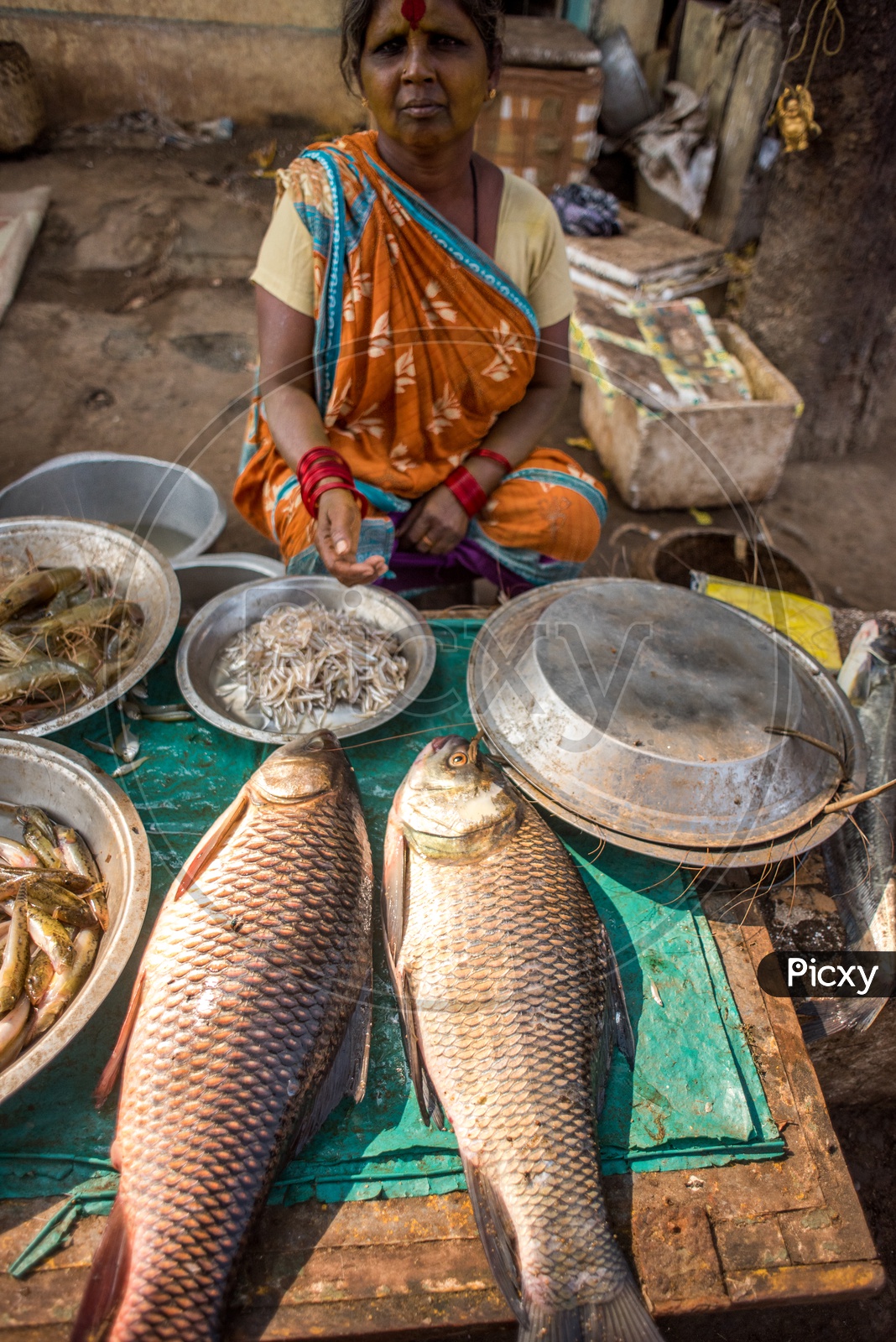 fish market in dowleswaram