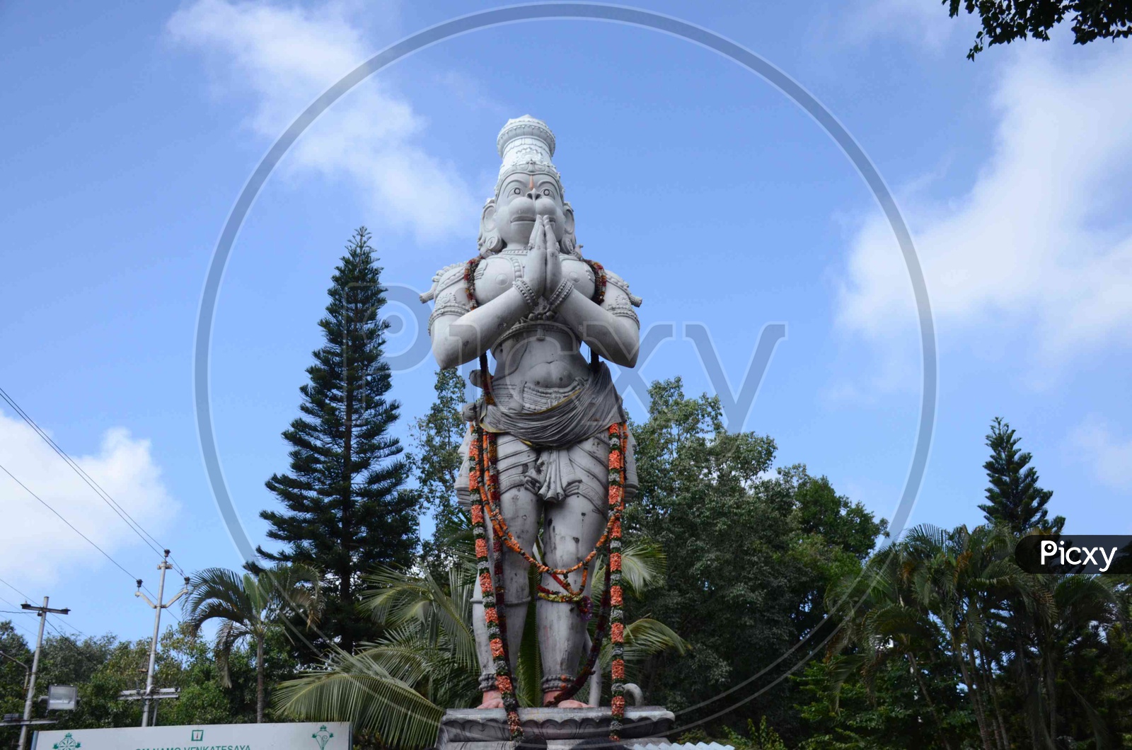 Hanuman Statue at TTD
