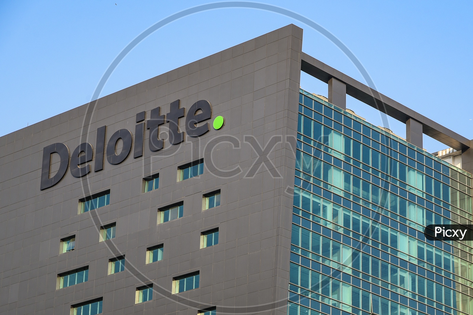 Deloitte Office with Logo