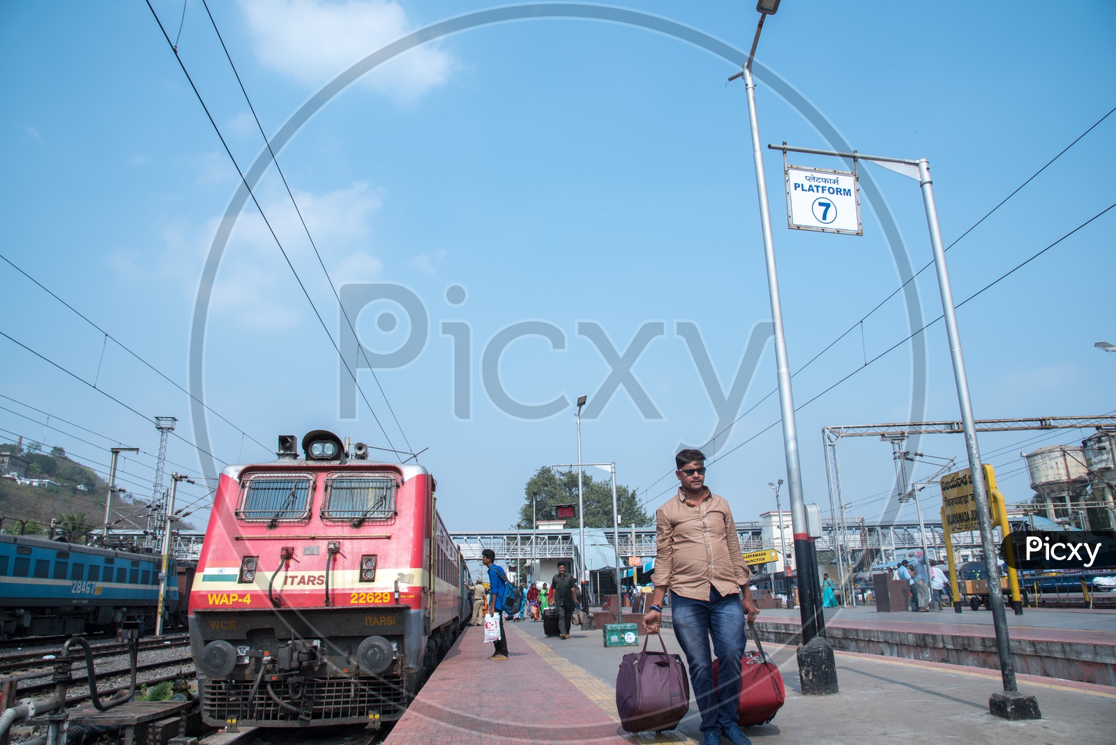 Plat Form Number-7, Vijayawada Railway Station