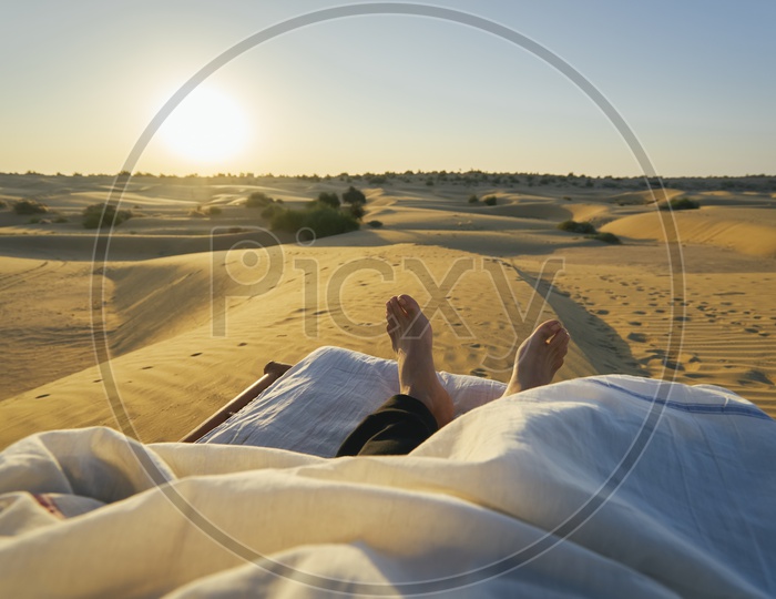 Waking up in Desert