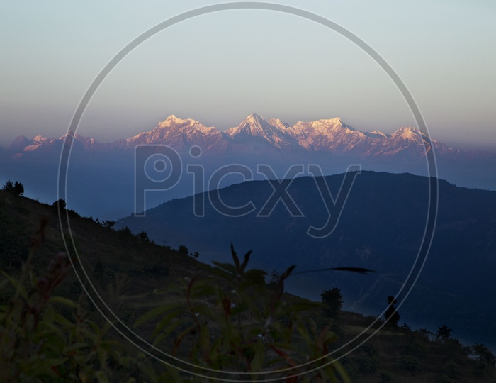 Ganesh Himalaya in Nepal.