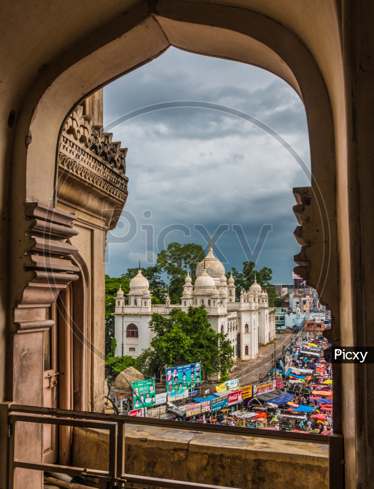 A view  from Charminar