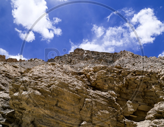 Natural Rock Formations, Manali to Leh Highway