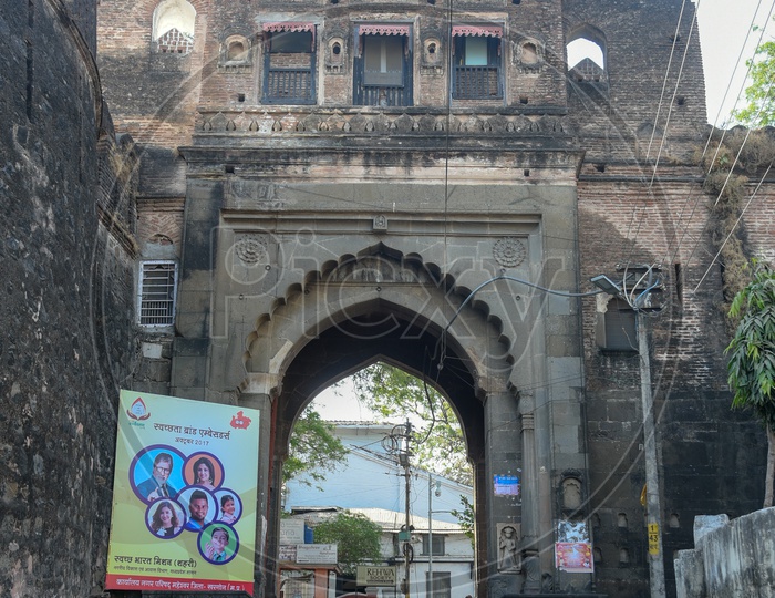 Entrance to Maheswar Fort
