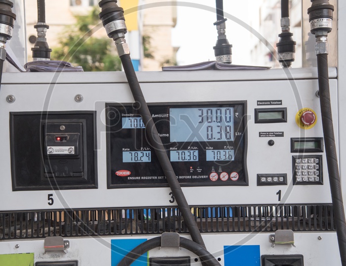 Fuel Price Indicator and Dispenser