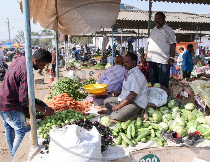 Gudimalkapur Vegetable Market