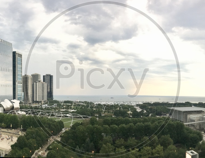 Panaromic View of Chicago