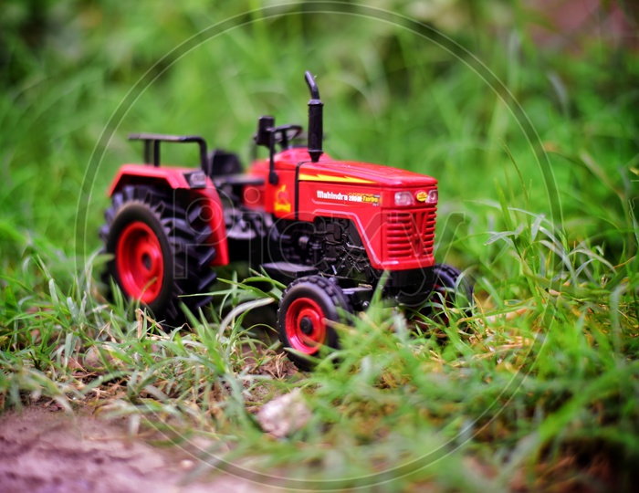 Mahindra Tractor (Miniature Photography