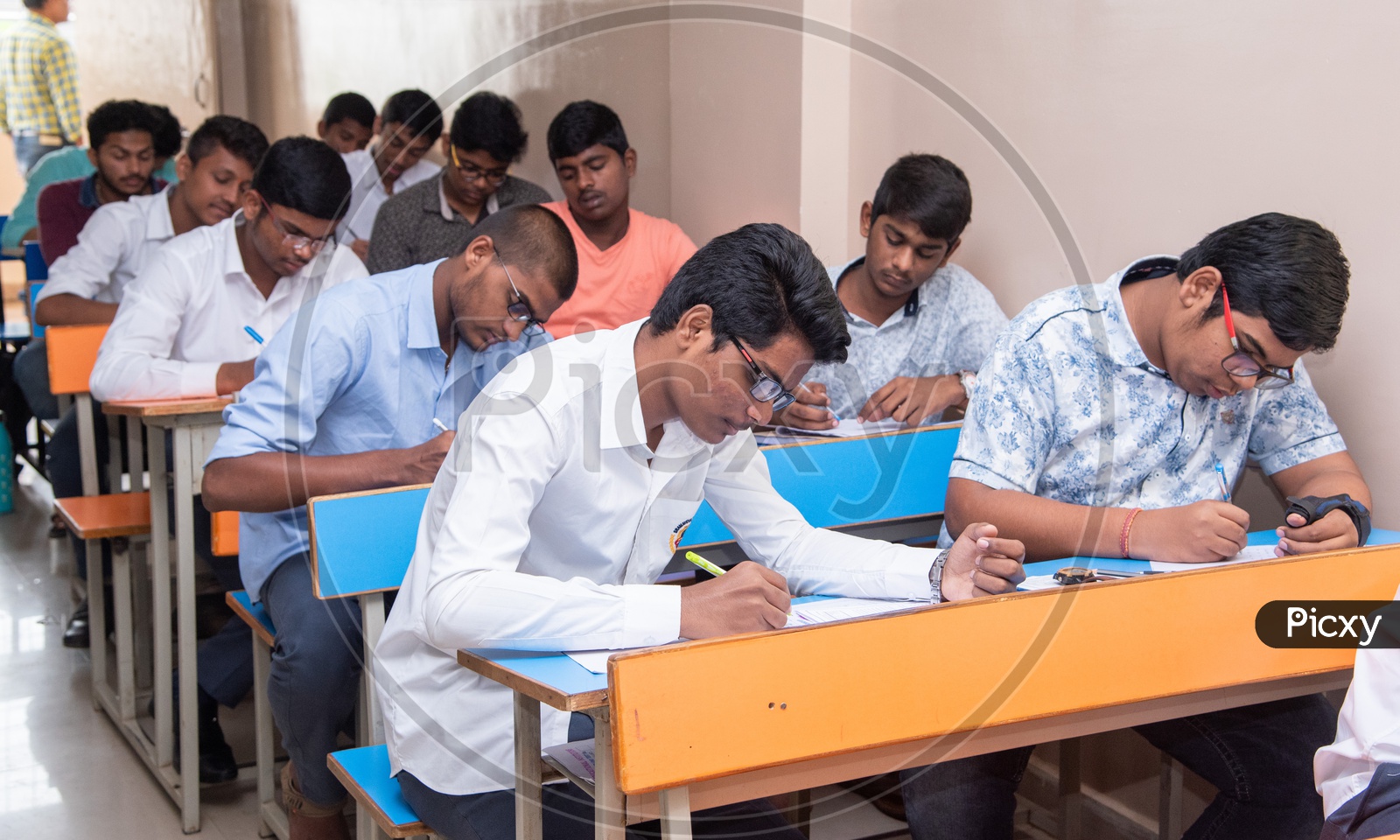 Students in Exam Hall