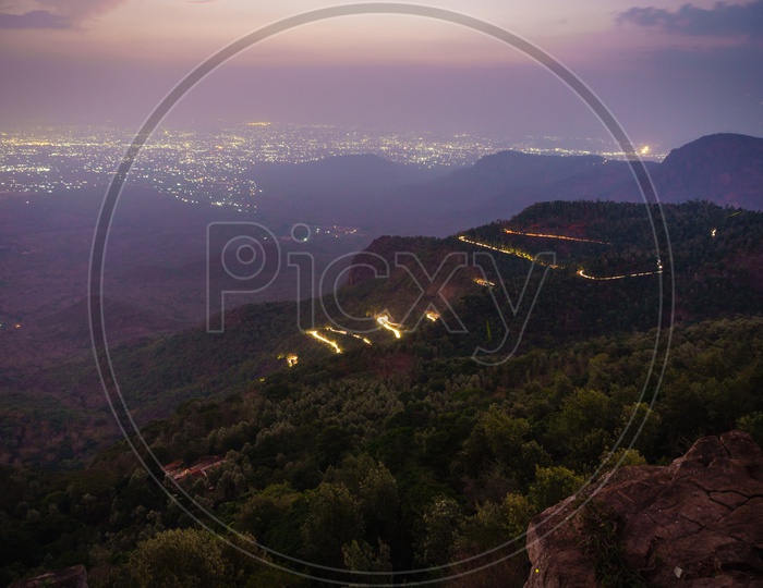 View of Salem from Yercaud