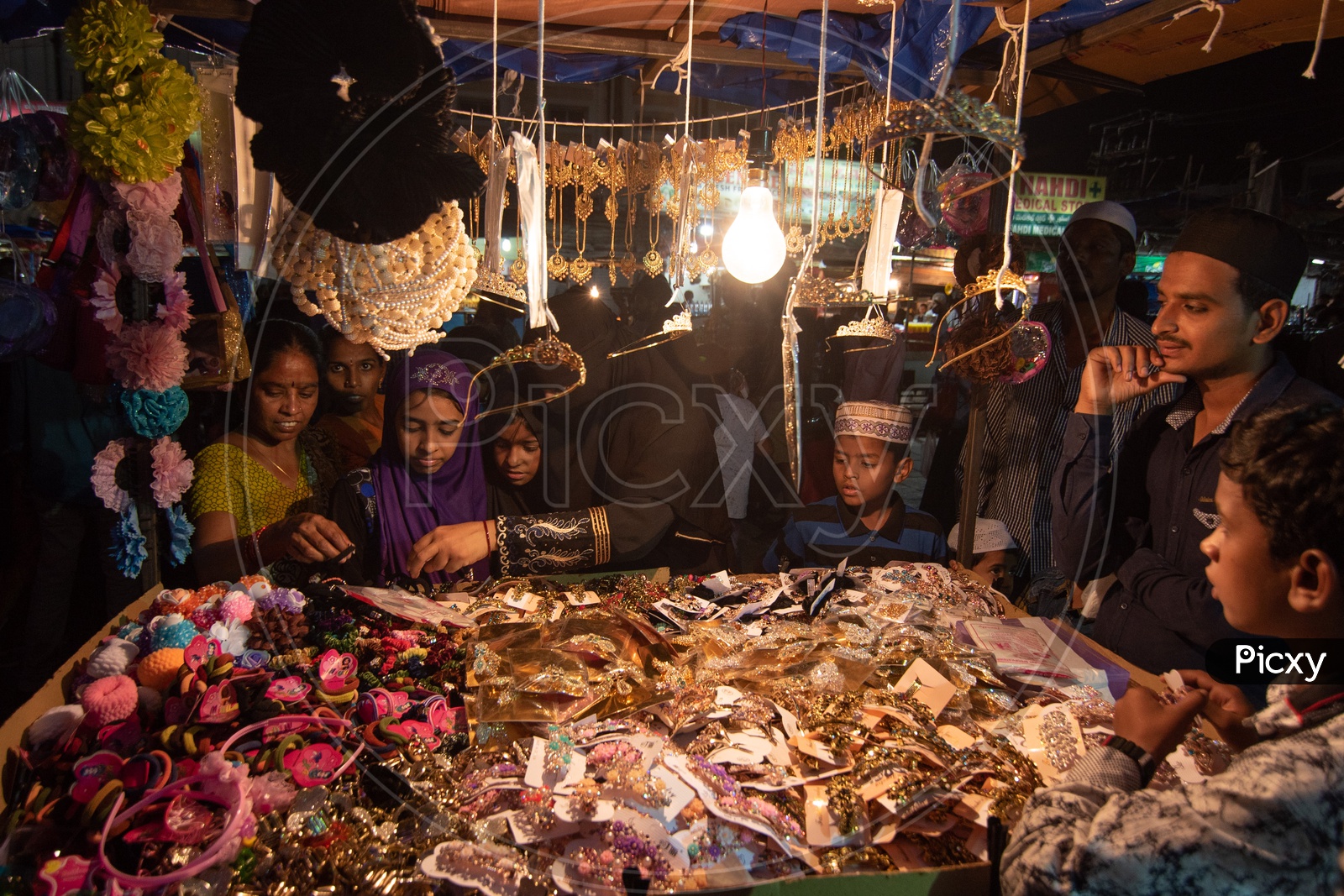 Shopping for Eid at Charminar