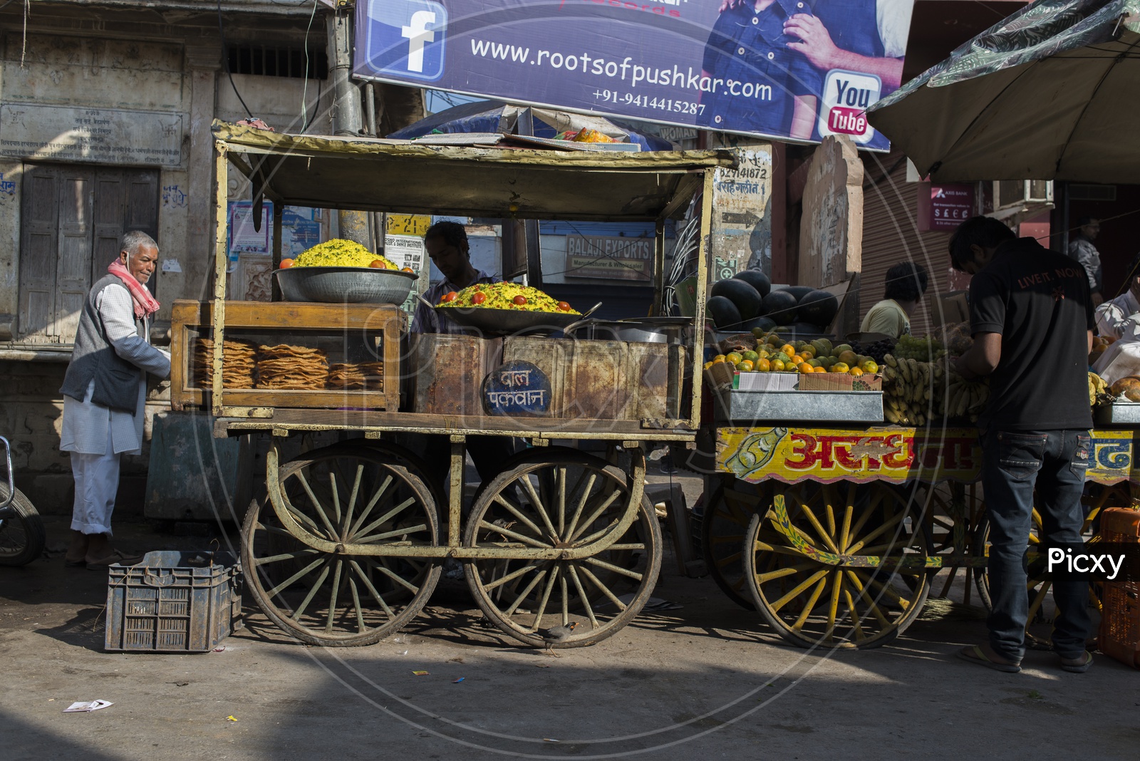 Street food in Pushkar