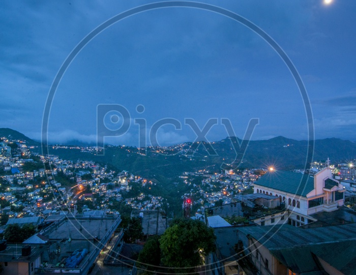 View of Aizawl City
