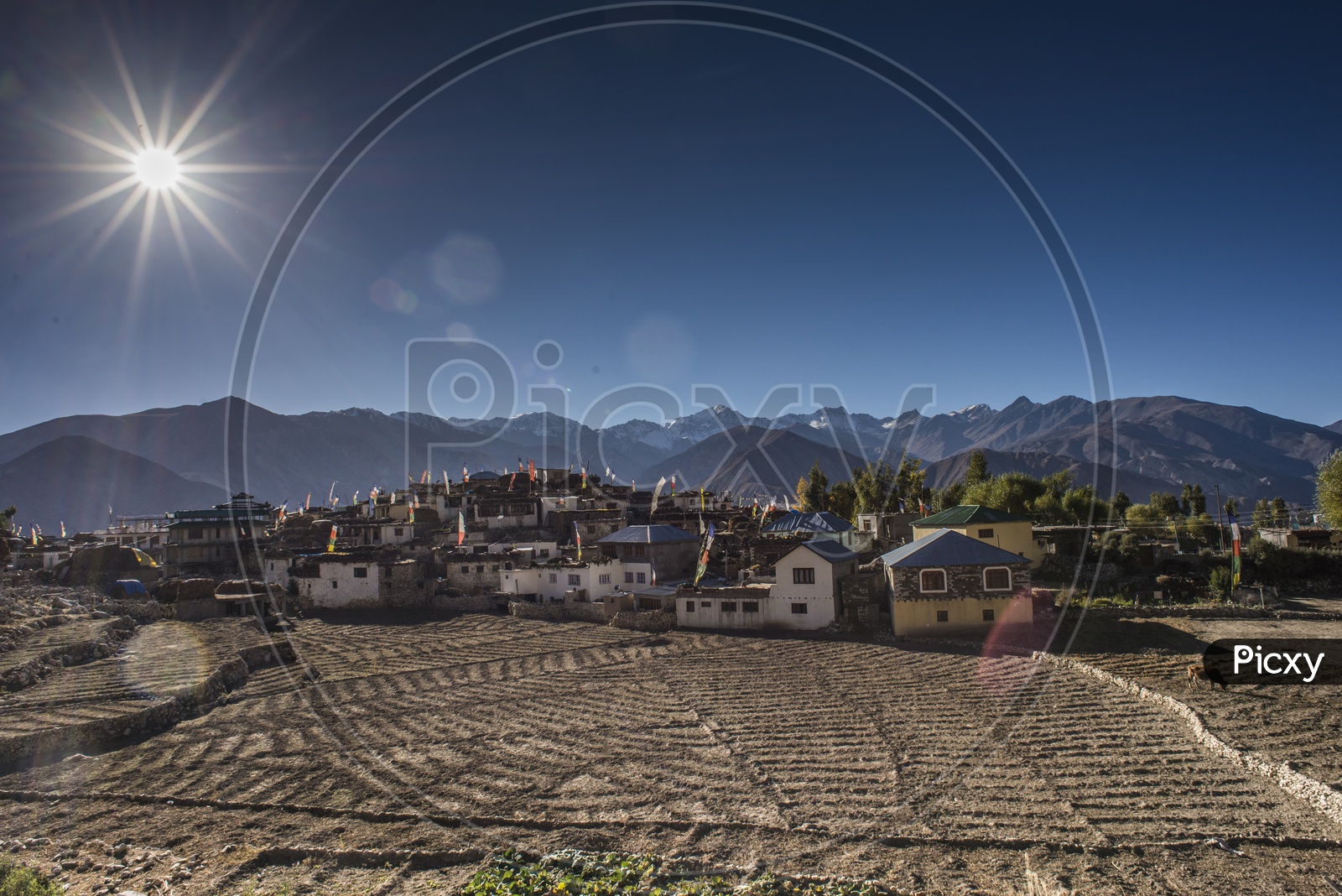 View of Nako Village, Spiti valley