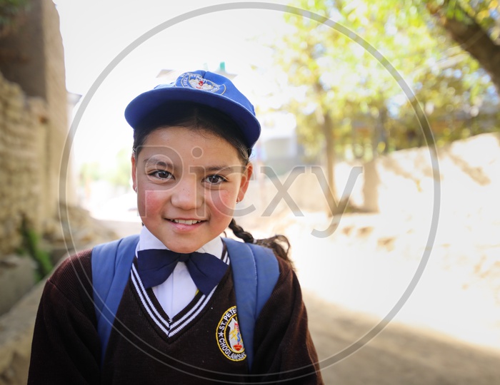 Portraits of Kids in Leh ladakh