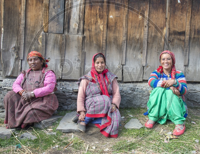 Happy Women in Jana Village near Manali