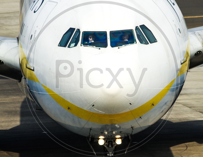 Upclose with Airbus A330