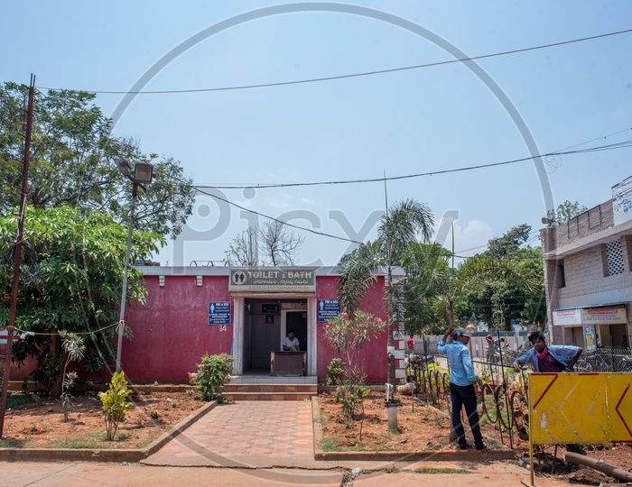 Public toilets in vijayanagaram bus stand