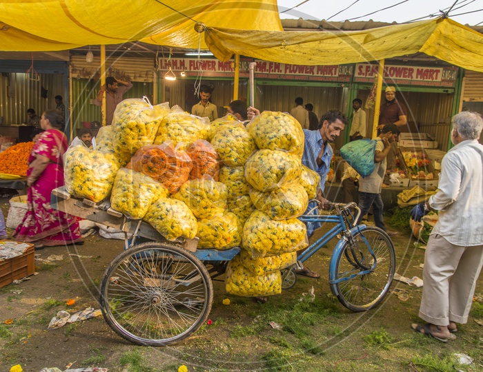 Gudimalkapur Flower Market