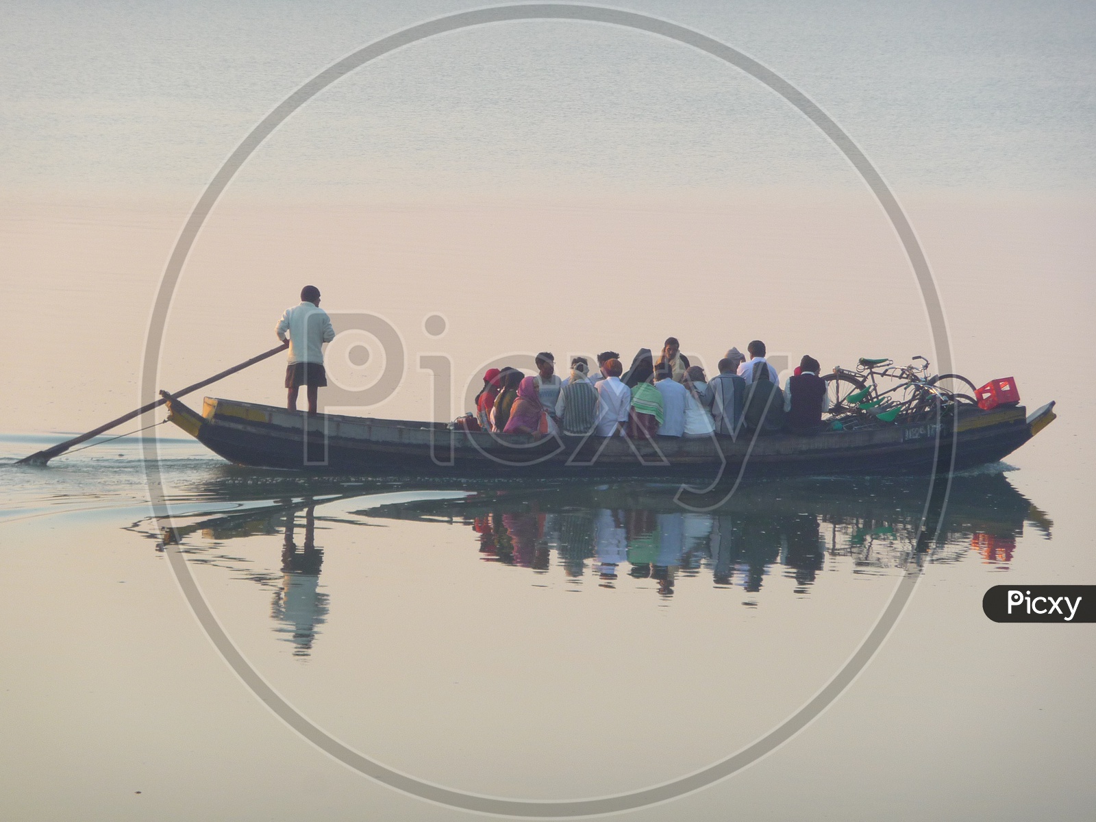 Passenger Boat on Godavari River
