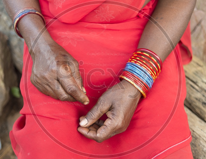 Hands of a Tribal Woman
