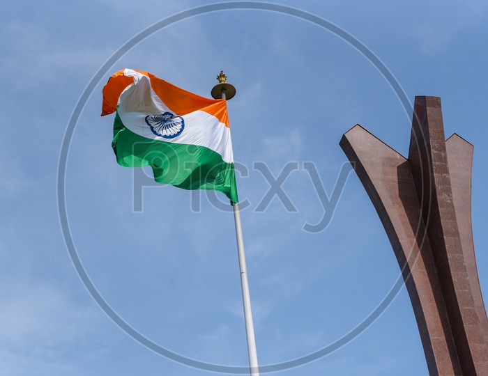 Indian Tri Color at Southern Command War Memorial