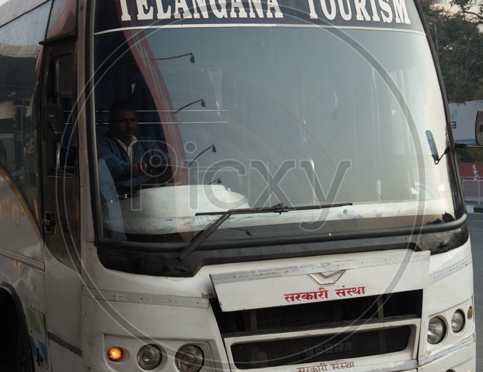 telangana tourism bus photos