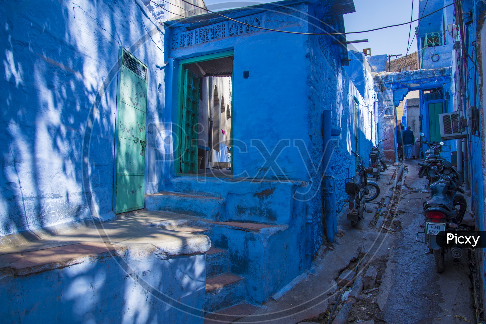 Blue streets of Jodhpur